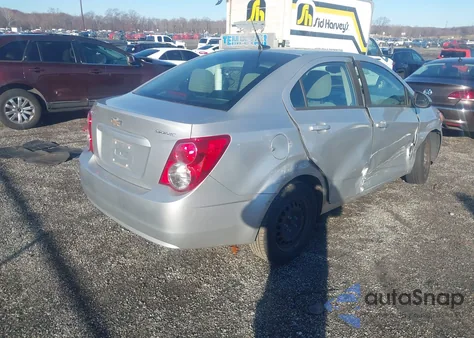 2013 Chevrolet Sonic Ls Auto from USA, damaged, VIN 1G1JA5SH4D4229533
